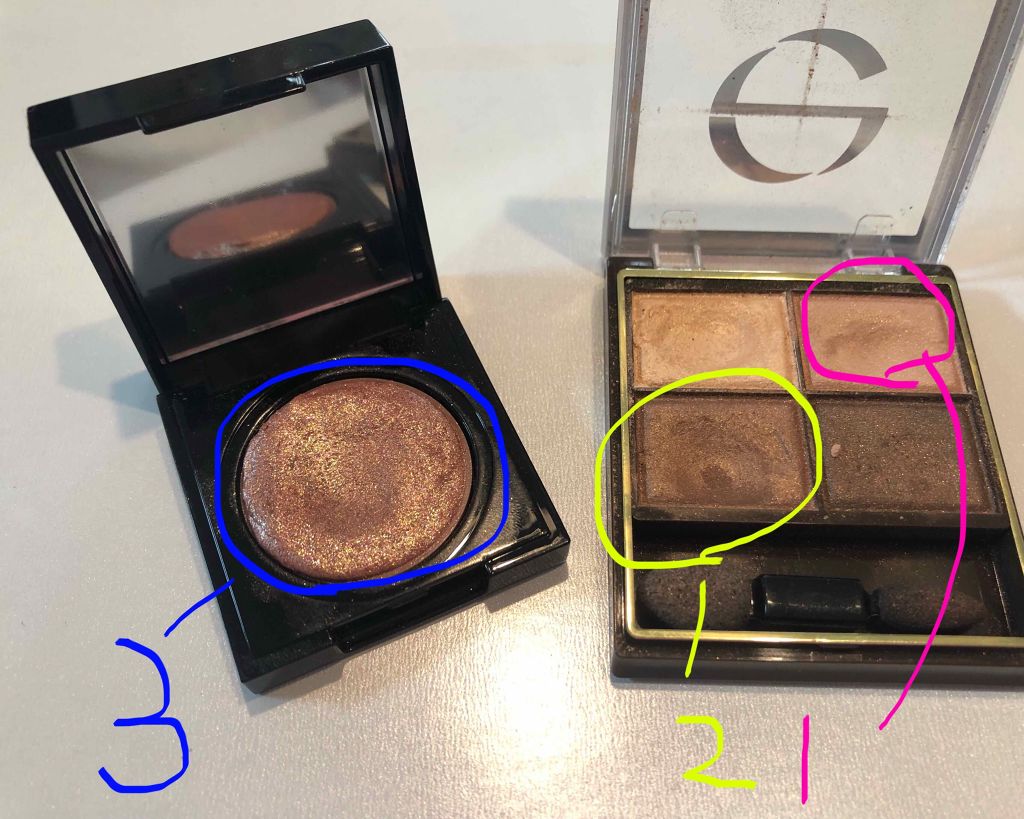 プリズム エアー シャドウ/CLIO/単色アイシャドウを使ったクチコミ（2枚目）