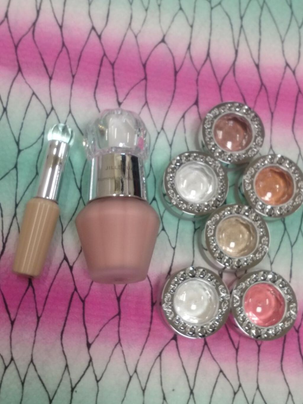 イルミネイティング セラムコレクター〈スキントーンカラー〉/JILL STUART/リキッドファンデーションを使ったクチコミ（3枚目）