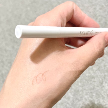 シリライナー 01 ブラウン/muice/リキッドアイライナーを使ったクチコミ(2枚目)