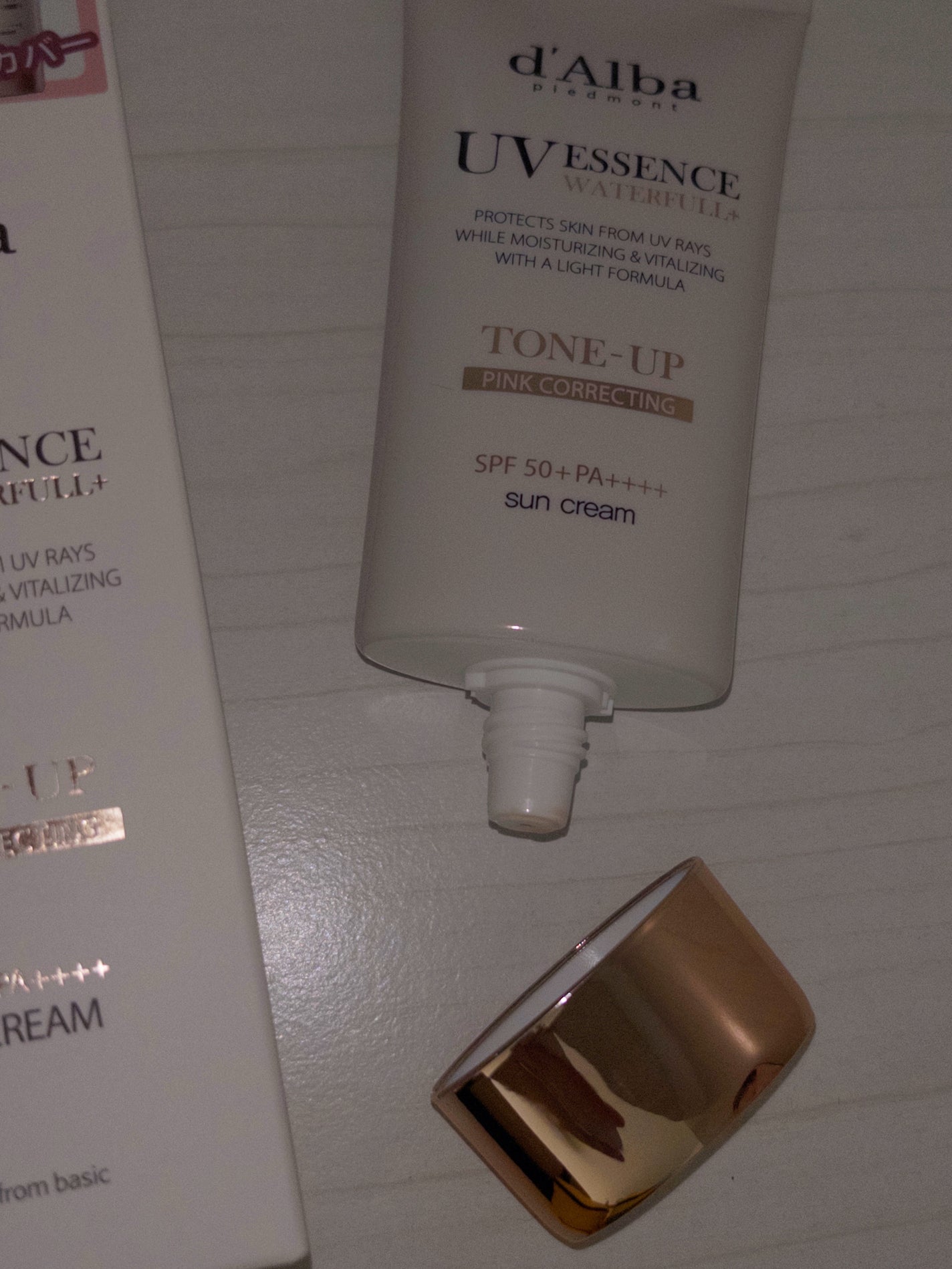 ウォータフルトーンアップサンクリーム/ダルバ/日焼け止めクリームを使ったクチコミ(2枚目)