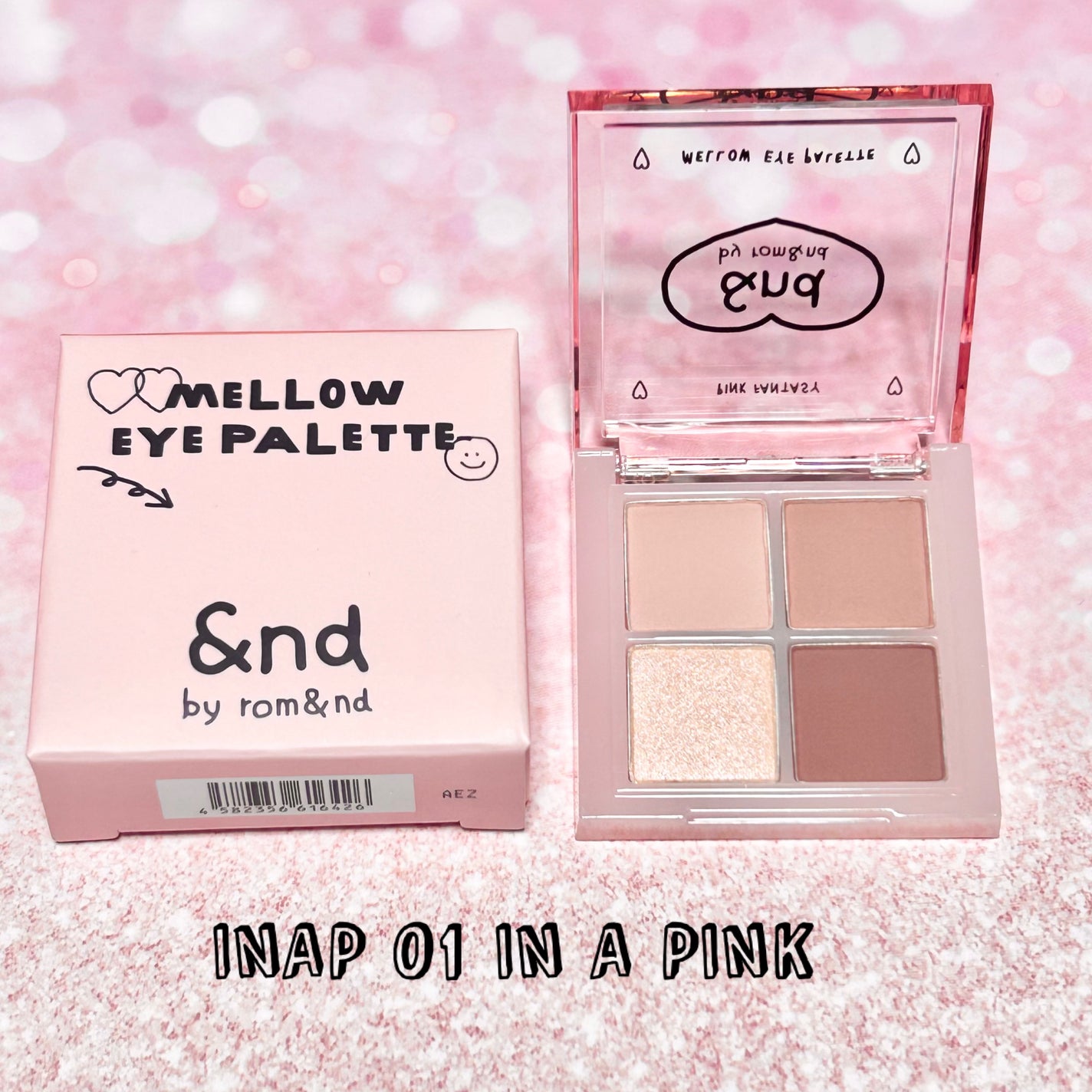 アンドバイロムアンド メロウアイパレット/&nd by rom&nd/アイシャドウパレットを使ったクチコミ(2枚目)