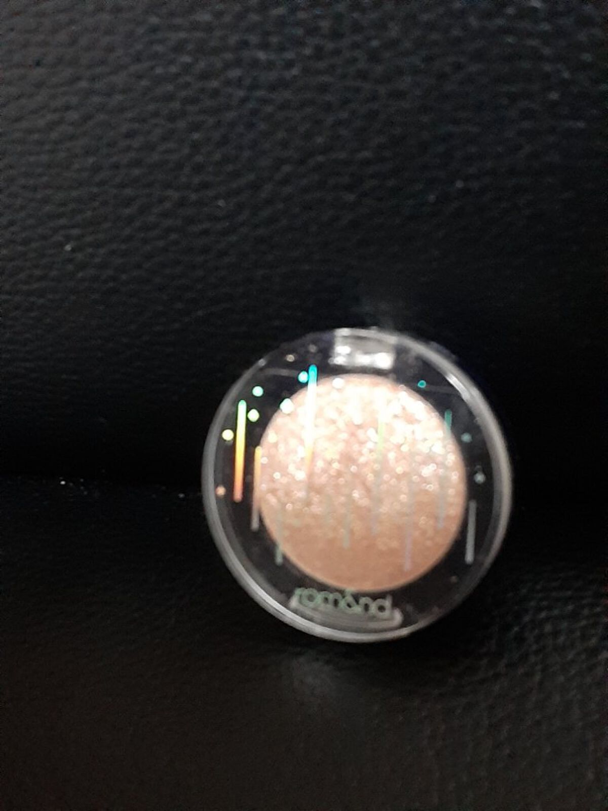 グリッター シャドウ カラー/rom&nd/グリッターを使ったクチコミ（1枚目）