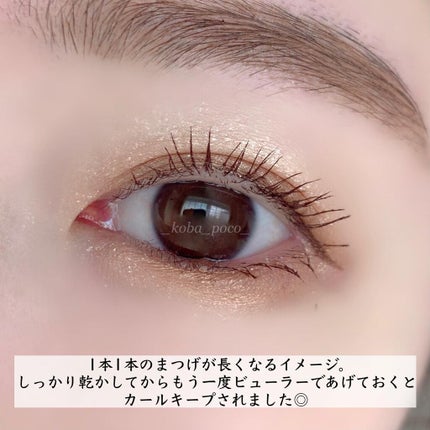 パーフェクトエクステンション マスカラ for カール/D-UP/マスカラを使ったクチコミ(6枚目)