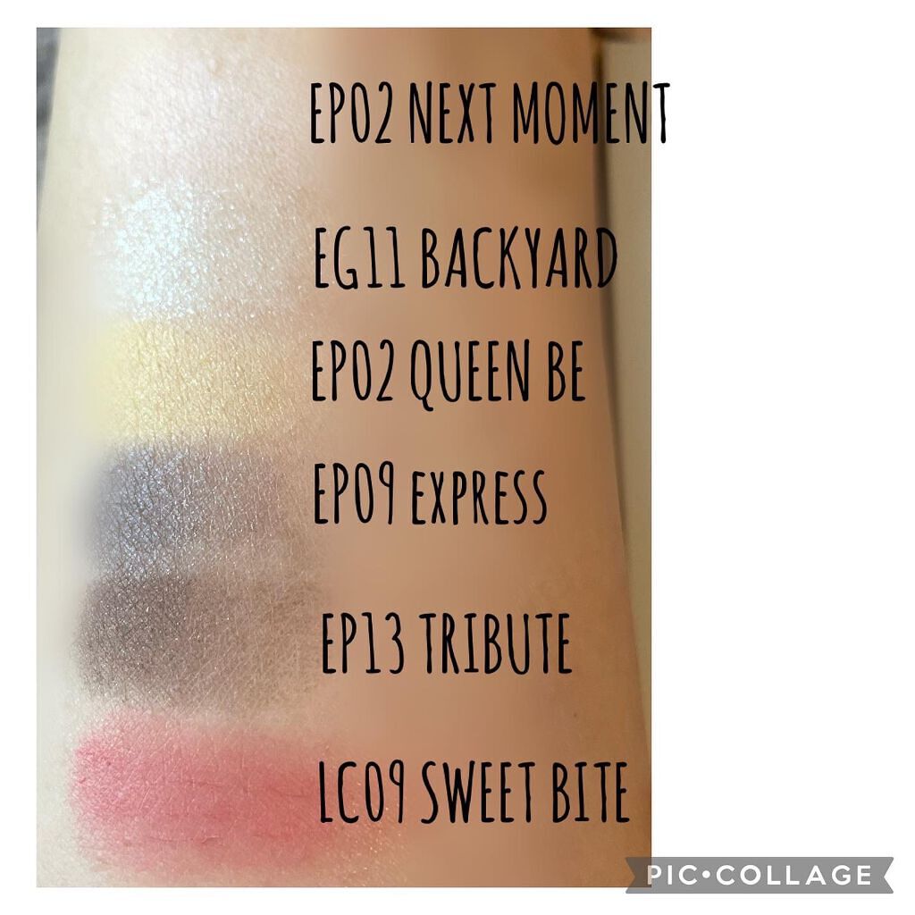 MY MIXED PALETTE 6色カスタムパレット 02 NEXT MOMENT/MN/マルチパレットを使ったクチコミ（3枚目）