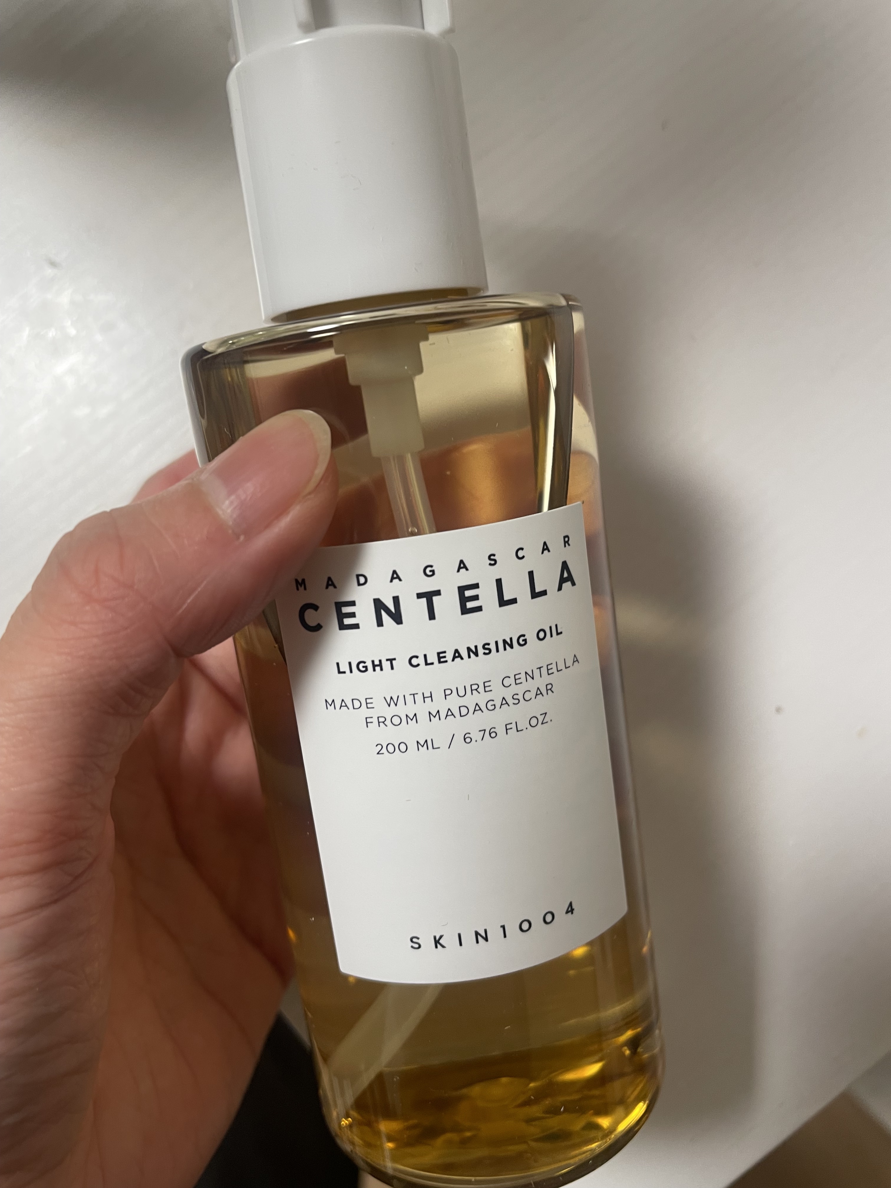 センテラ ライトクレンジングオイル/SKIN1004/オイルクレンジングを使ったクチコミ（2枚目）