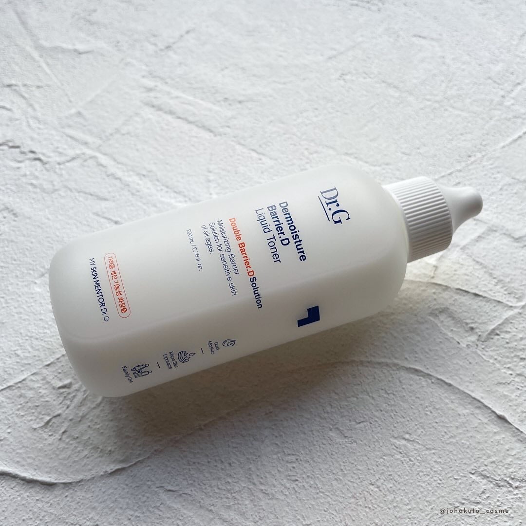 ザモイスチャーバリアDリキッドトナー/Dr.G/化粧水を使ったクチコミ(4枚目)