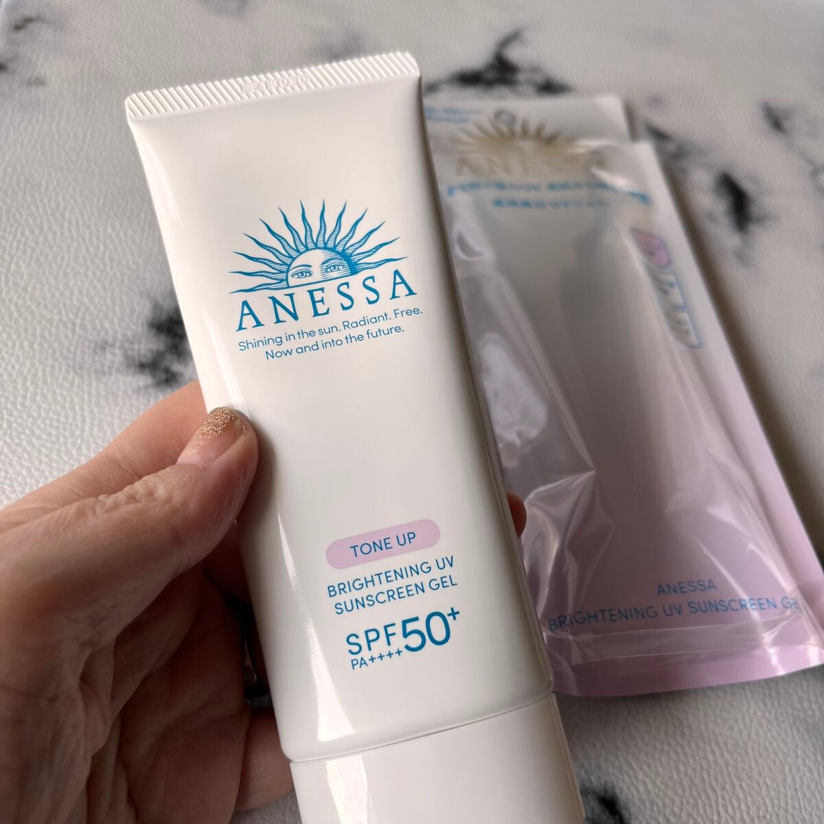 ブライトニングUV ジェル N/アネッサ/化粧下地を使ったクチコミ(2枚目)