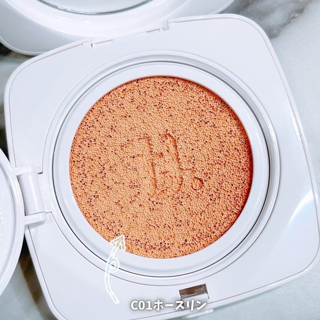 レイヤリングフィット グロークッションEX/TFIT/クッションファンデーションを使ったクチコミ(6枚目)