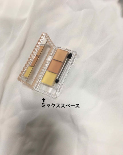 カラーミキシングコンシーラー/キャンメイク/パレットコンシーラーを使ったクチコミ(3枚目)