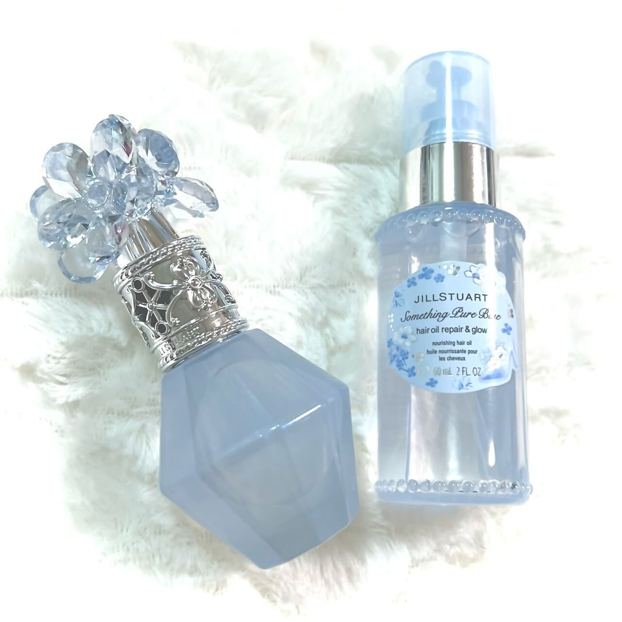 ジルスチュアート クリスタルブルーム サムシングピュアブルー  パフュームドヘアミスト/JILL STUART/香水(レディース)を使ったクチコミ（1枚目）