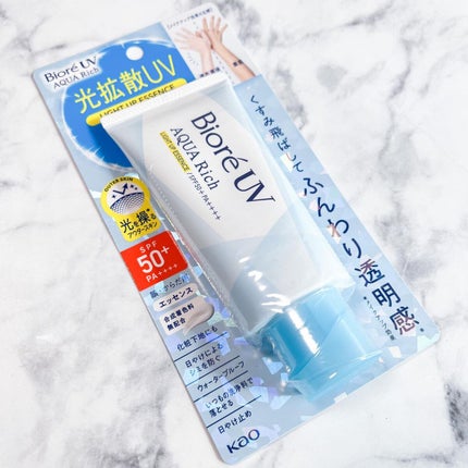 ビオレUV アクアリッチ ライトアップエッセンス/ビオレ/日焼け止めクリームを使ったクチコミ(2枚目)