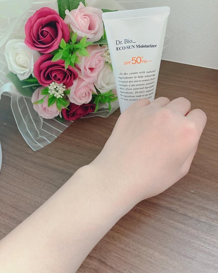 エコサンモイスチャライザー/Dr.Bio/日焼け止めクリームを使ったクチコミ(5枚目)
