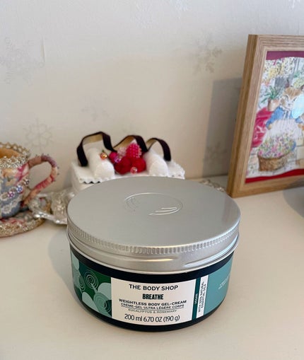 ウェルネス ボディジェルクリーム ユーカリ& ローズマリー/THE BODY SHOP/ボディクリームを使ったクチコミ(1枚目)