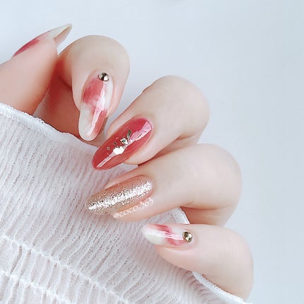 ネイルホリック パーティーフレーク/ネイルホリック/マニキュアを使ったクチコミ(2枚目)