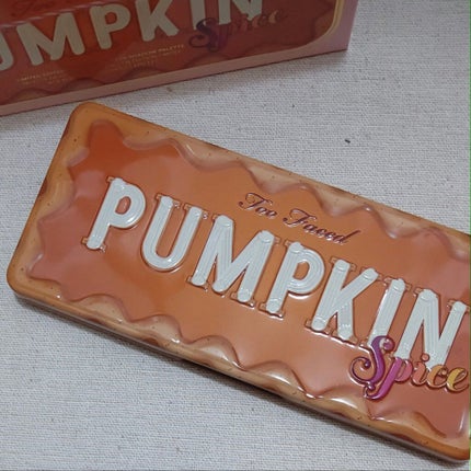 パンプキン スパイス アイシャドウ パレット(旧)/Too Faced/アイシャドウパレットを使ったクチコミ(2枚目)