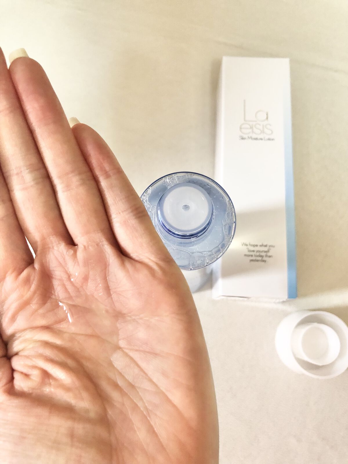 スキンモイスチャーローション/Laeisis/化粧水を使ったクチコミ（2枚目）