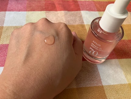 桃70%ナイアシンセラム/Anua/美容液を使ったクチコミ(4枚目)