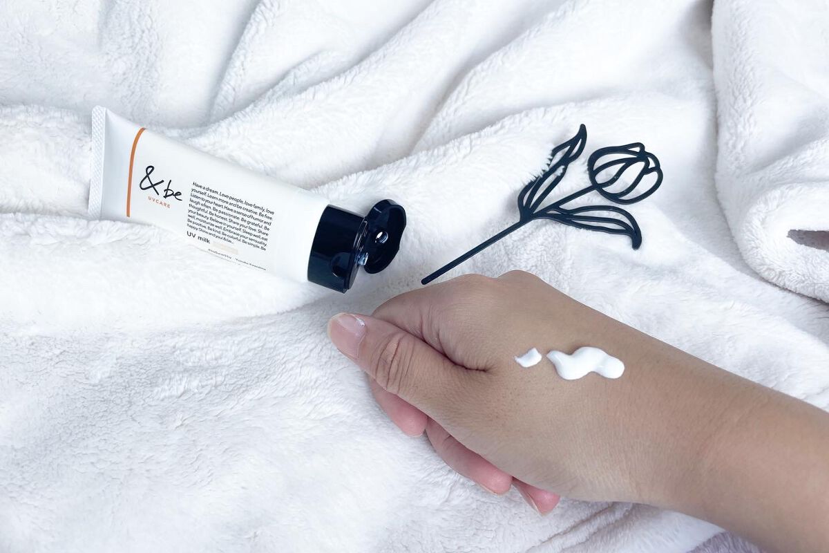 &be UVミルク/＆be/日焼け止めミルクを使ったクチコミ（2枚目）