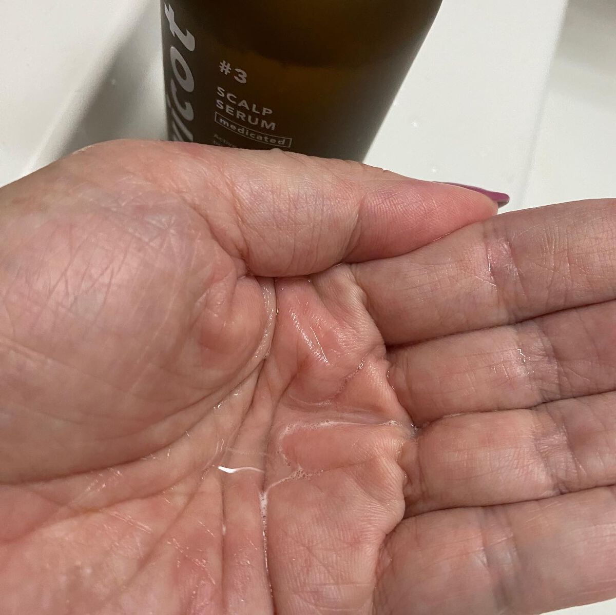 薬用スカルプセラム/wicot/頭皮ローションを使ったクチコミ(2枚目)