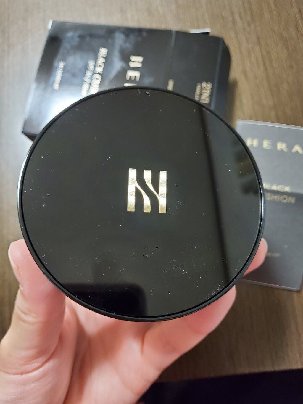 ブラック クッション/HERA/クッションファンデーションを使ったクチコミ(2枚目)