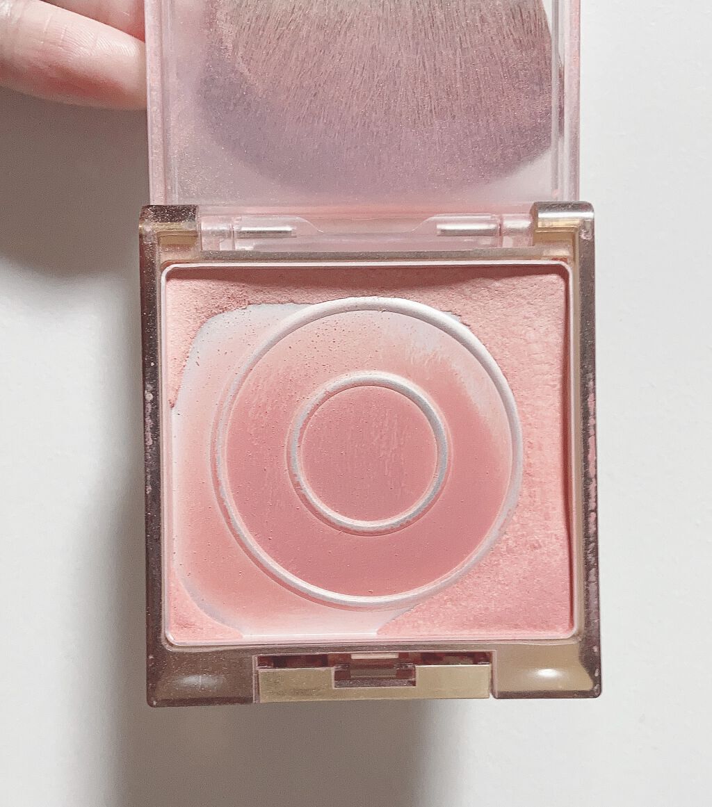 オーラティック ブラッシュ AB02 アプリコットジャム/excel/パウダーチークを使ったクチコミ（2枚目）