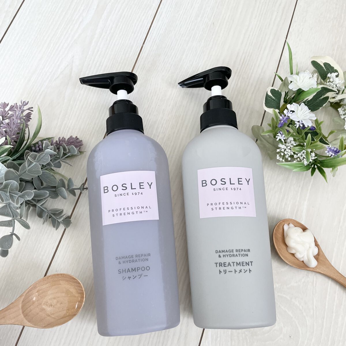 シャンプー/ ヘアトリートメント リラックスフラワーの香り シャンプー 400ml/ボズレー/市販シャンプーを使ったクチコミ（2枚目）