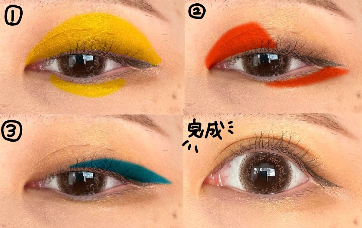 パーツリサイズシャドウ/KATE/アイシャドウパレットを使ったクチコミ(3枚目)