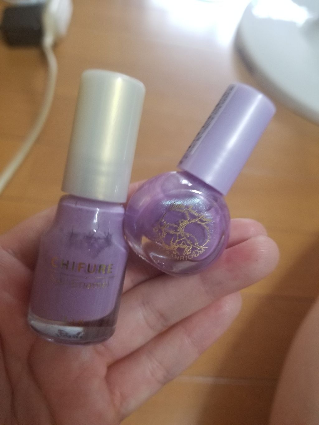 サンリオネイル/DAISO/マニキュアを使ったクチコミ（1枚目）