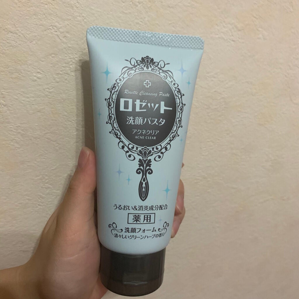 ロゼット洗顔パスタ アクネクリア/ロゼット/洗顔フォームを使ったクチコミ(1枚目)