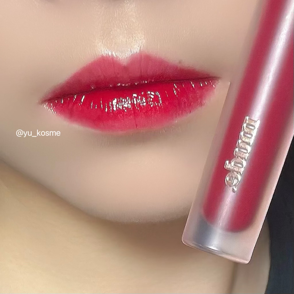 グラッセリップティント/mude./リップティントを使ったクチコミ（2枚目）