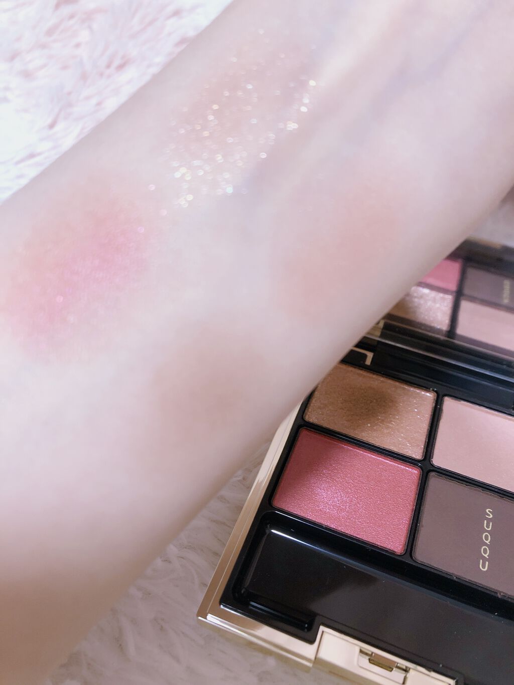 デザイニング カラー アイズ/SUQQU/アイシャドウパレットを使ったクチコミ(3枚目)