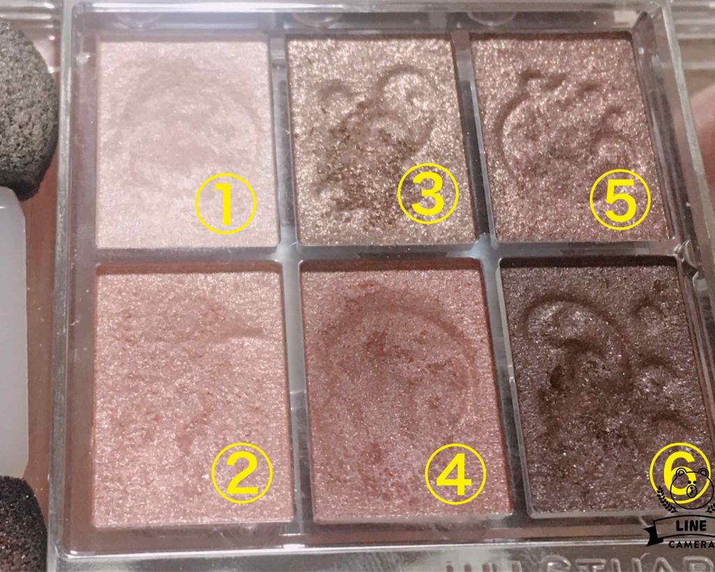 ヌードクチュールアイズ/JILL STUART/アイシャドウパレットを使ったクチコミ(2枚目)