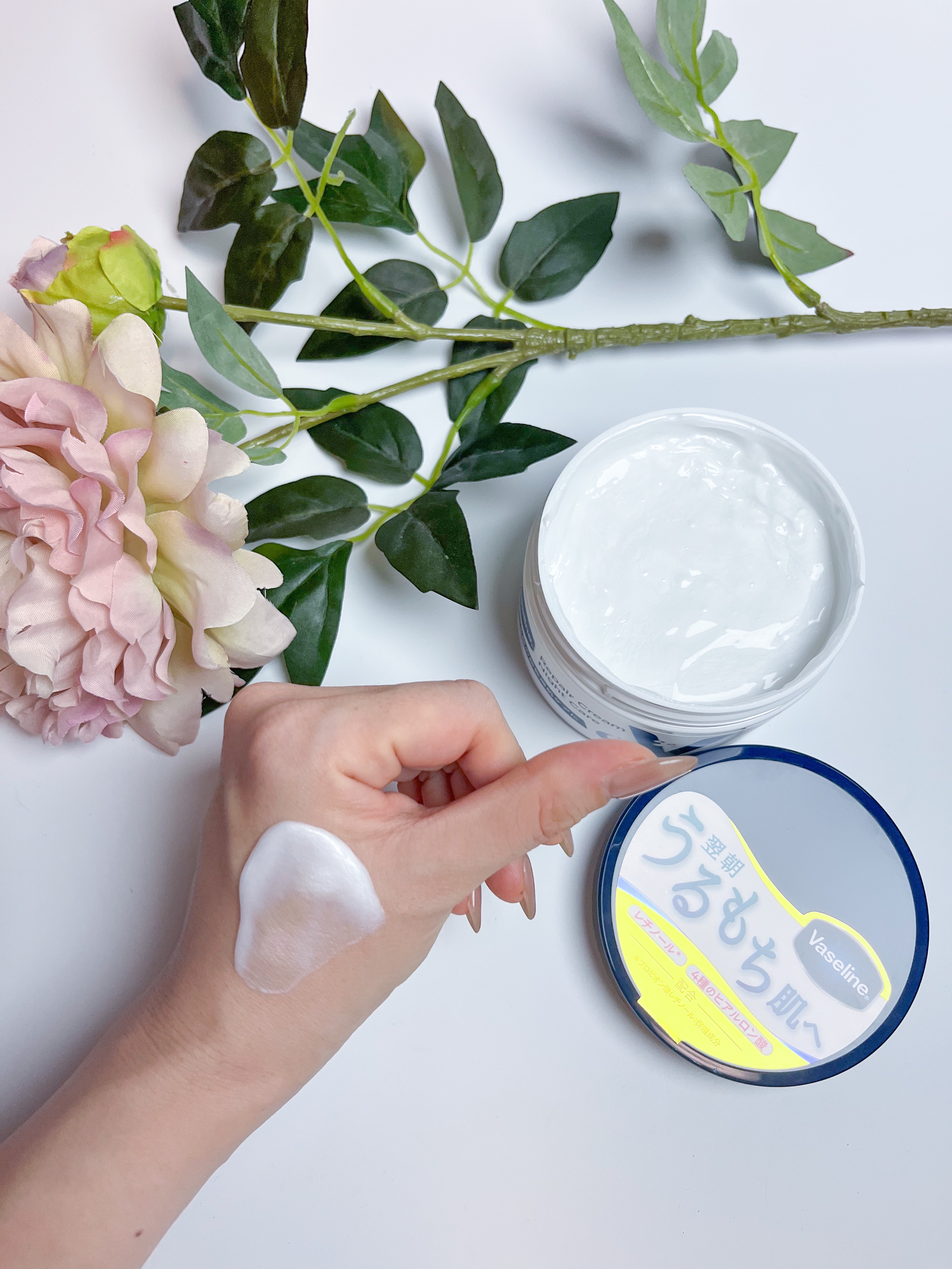 ヴァセリンリペアクリームナイトケア/ヴァセリン/ボディクリームを使ったクチコミ（3枚目）