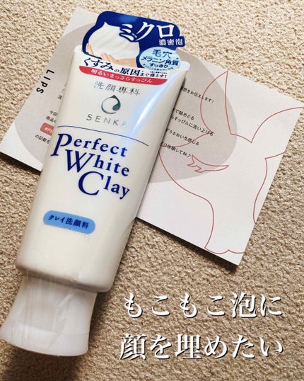 パーフェクトホワイトクレイ/SENKA(専科)/洗顔フォームを使ったクチコミ(1枚目)