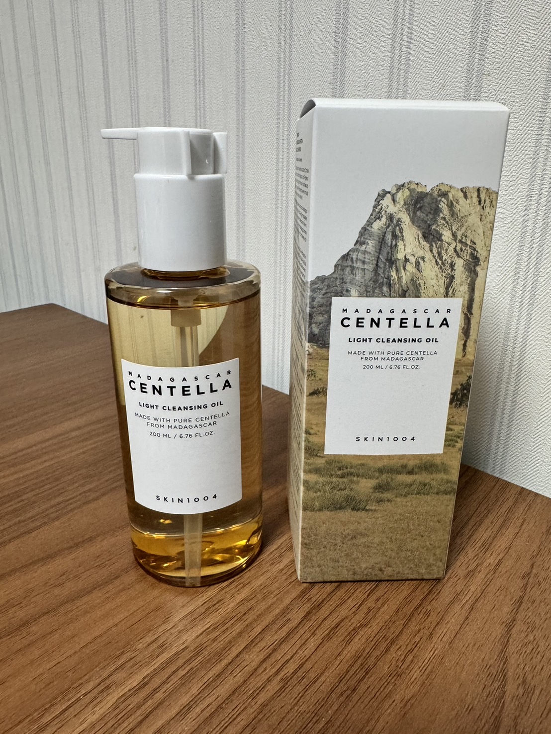 センテラ ライトクレンジングオイル/SKIN1004/オイルクレンジングを使ったクチコミ（2枚目）