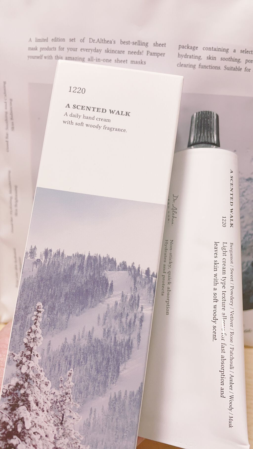 センティッドデイリーハンドクリーム /Dr.Althea/ハンドクリームを使ったクチコミ（1枚目）