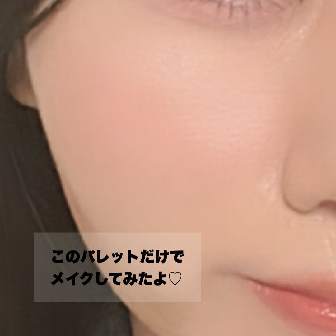VDL チークステイン ブラッシャー パレット/VDL/パウダーチークを使ったクチコミ(5枚目)