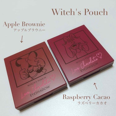 Love Chocolate アイシャドウ/Witch's Pouch/アイシャドウパレットを使ったクチコミ（1枚目）