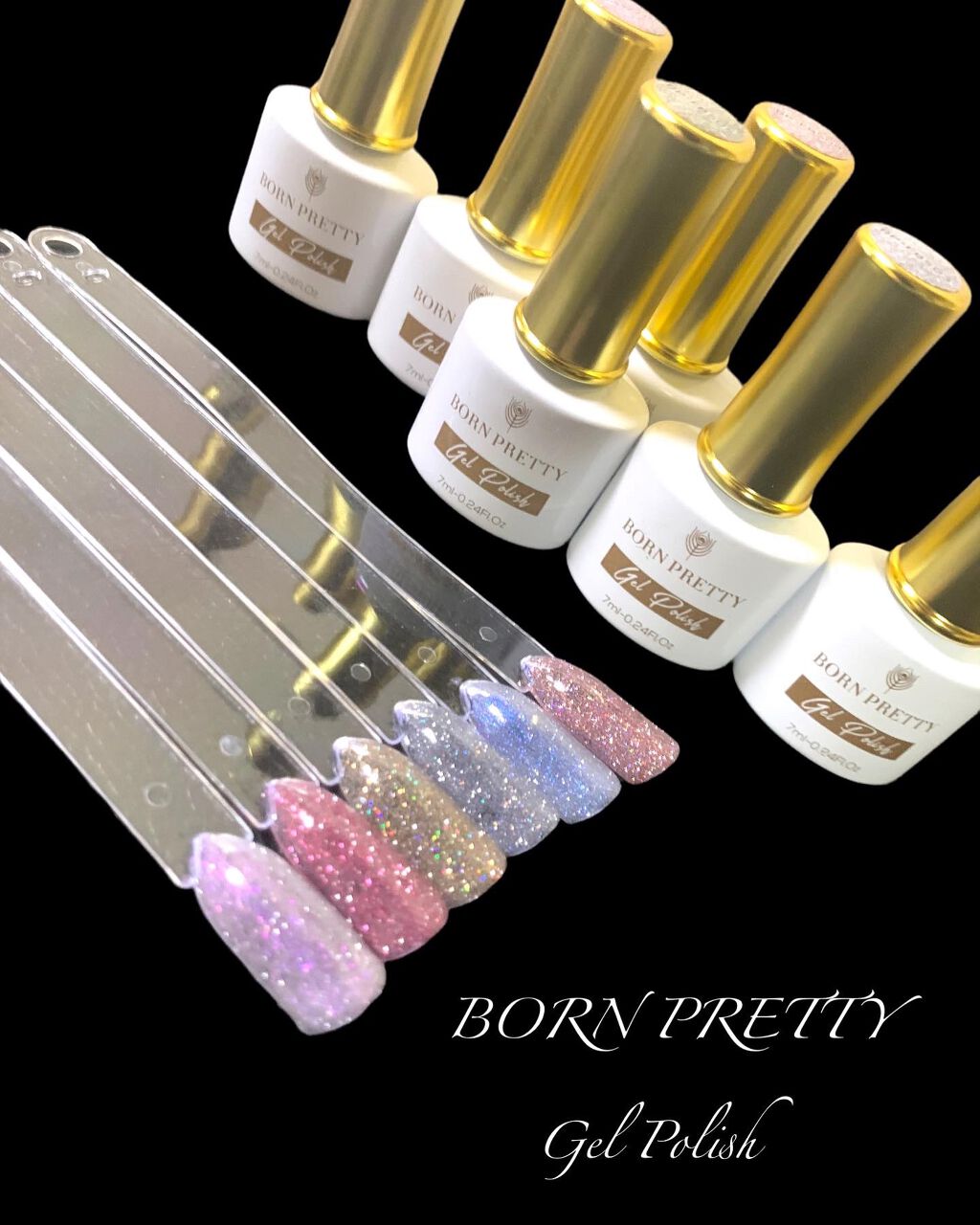 bornpretty フラッシュネイルジェルカラー/BORN PRETTY/ジェルネイルを使ったクチコミ(1枚目)