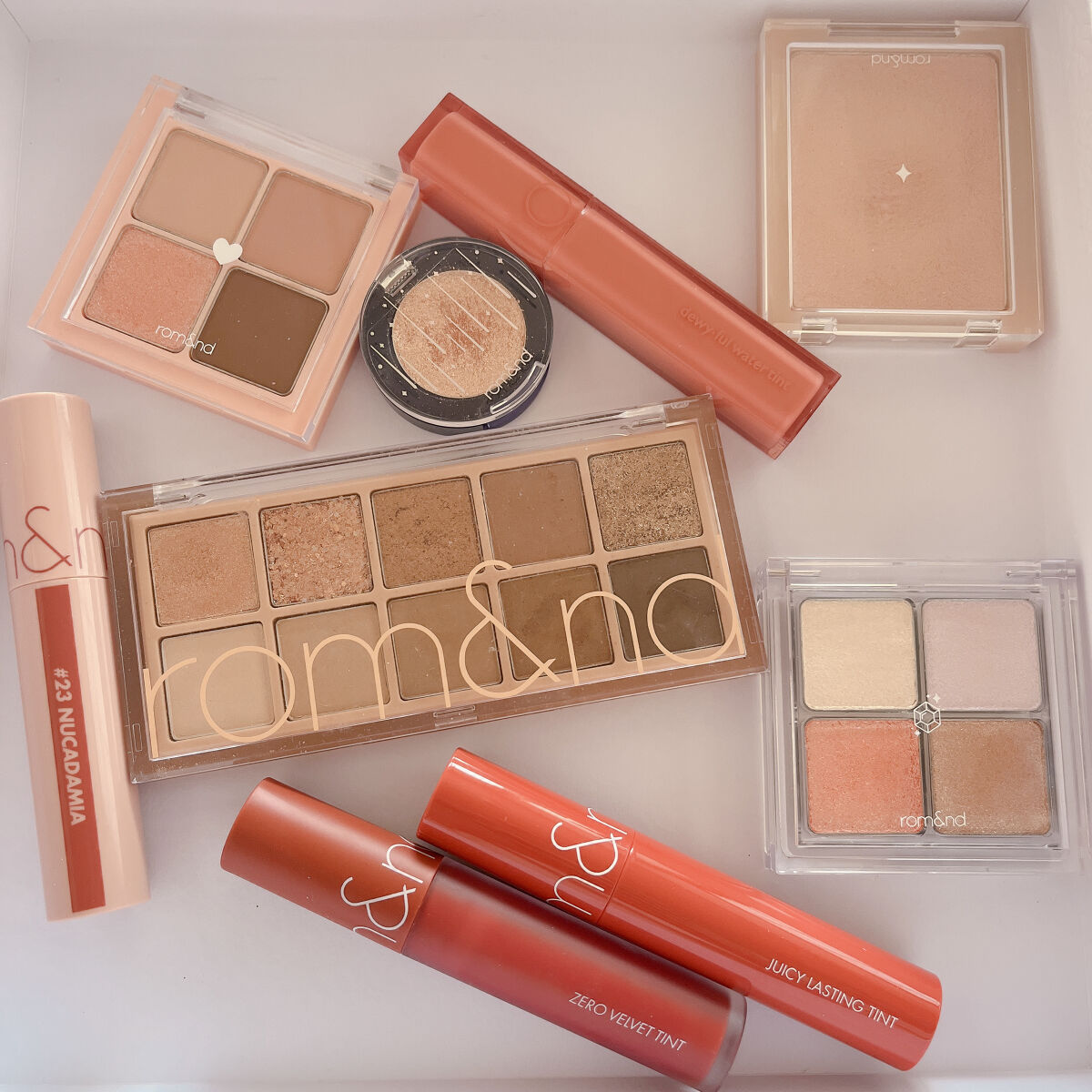 ジューシーラスティングティント/rom&nd/リップティントを使ったクチコミ（1枚目）