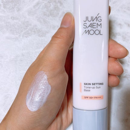 ジョンセンムル スキンセッティングトーンアップ サンベース/JUNG SAEM MOOL/化粧下地を使ったクチコミ(2枚目)