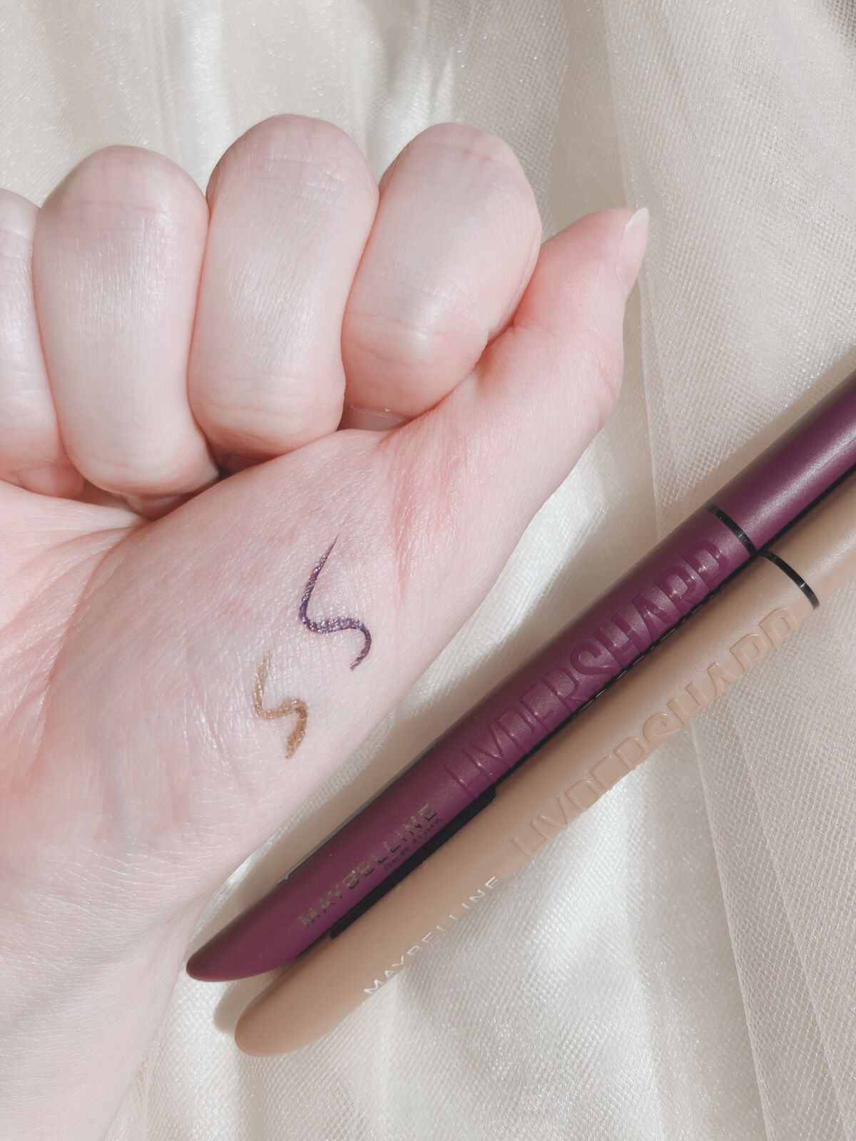 ウルトラカラー アイライナー BR-1 やわらかな目元に ナチュラルブラウン/MAYBELLINE NEW YORK/リキッドアイライナーを使ったクチコミ（3枚目）