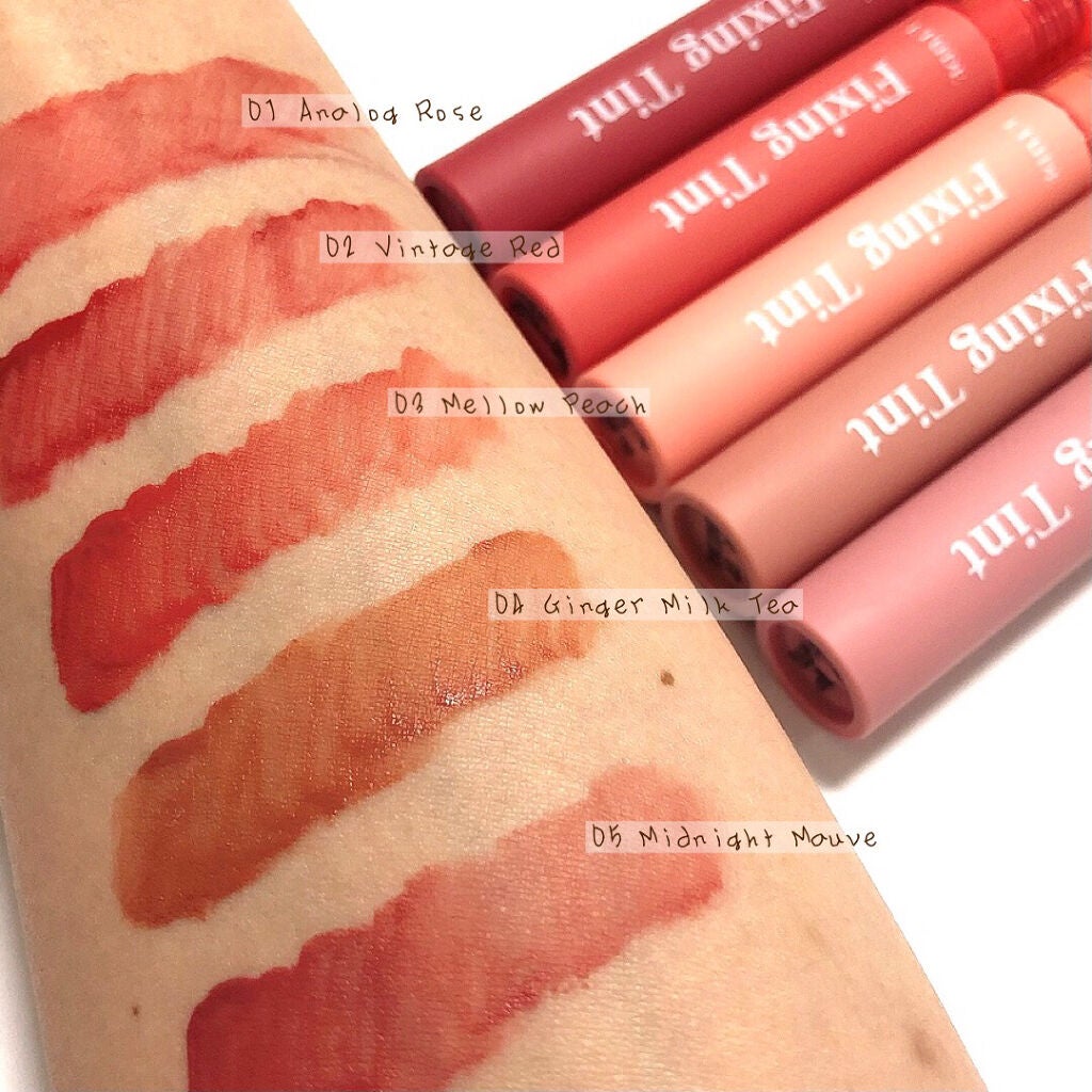 フィクシングティント/ETUDE/リップティントを使ったクチコミ(2枚目)