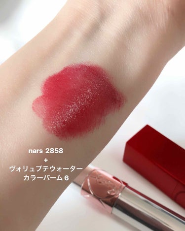 スパイクド オーデイシャスリップスティック/NARS/口紅を使ったクチコミ（3枚目）