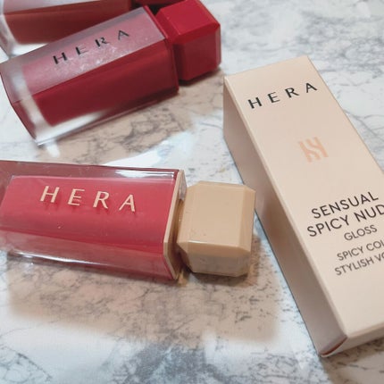 センシュアルスパイシーヌードグロス/HERA/リップグロスを使ったクチコミ(1枚目)