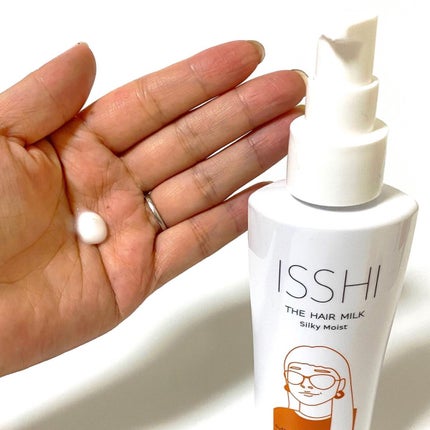 イッシ ザ ヘアミルク シルキーモイスト( ピュアフラワーブーケ)/ISSHI/アウトバストリートメントを使ったクチコミ(4枚目)