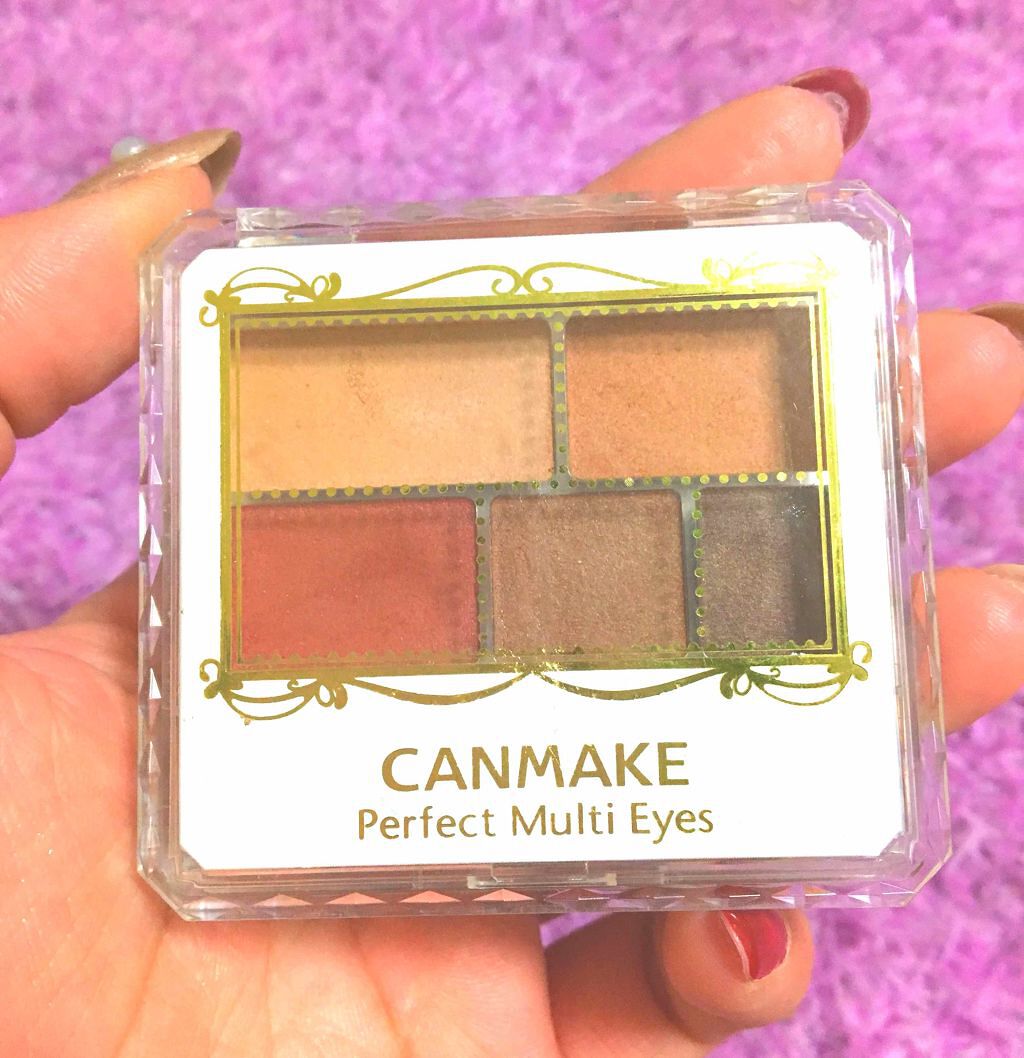 パーフェクトマルチアイズ/キャンメイク/アイシャドウパレットを使ったクチコミ(1枚目)