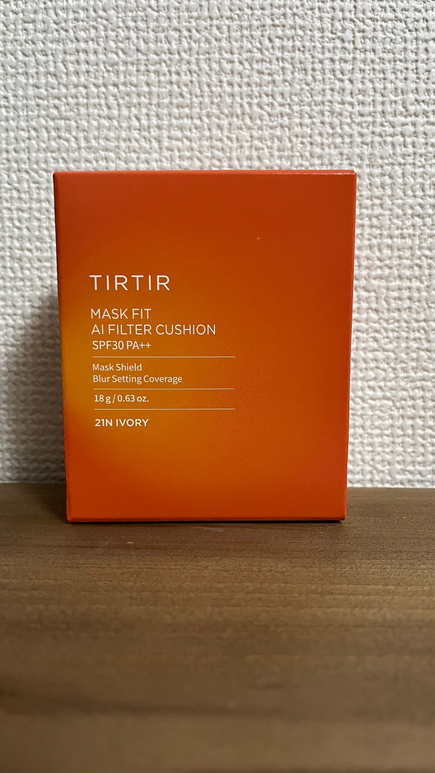 マスクフィット エーアイフィルタークッション/TIRTIR(ティルティル)/クッションファンデーションを使ったクチコミ(1枚目)