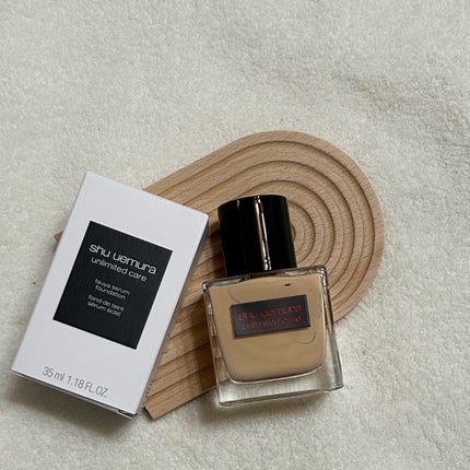 アンリミテッド ケア ツヤ セラム ファンデーション/shu uemura/リキッドファンデーションを使ったクチコミ(1枚目)