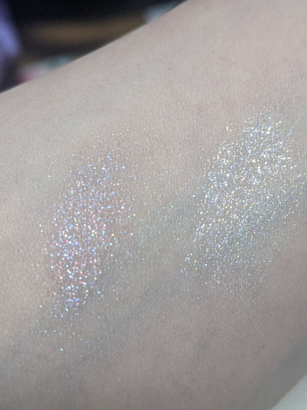 グリッタープリズム シャドウ/MISSHA/グリッターを使ったクチコミ(4枚目)